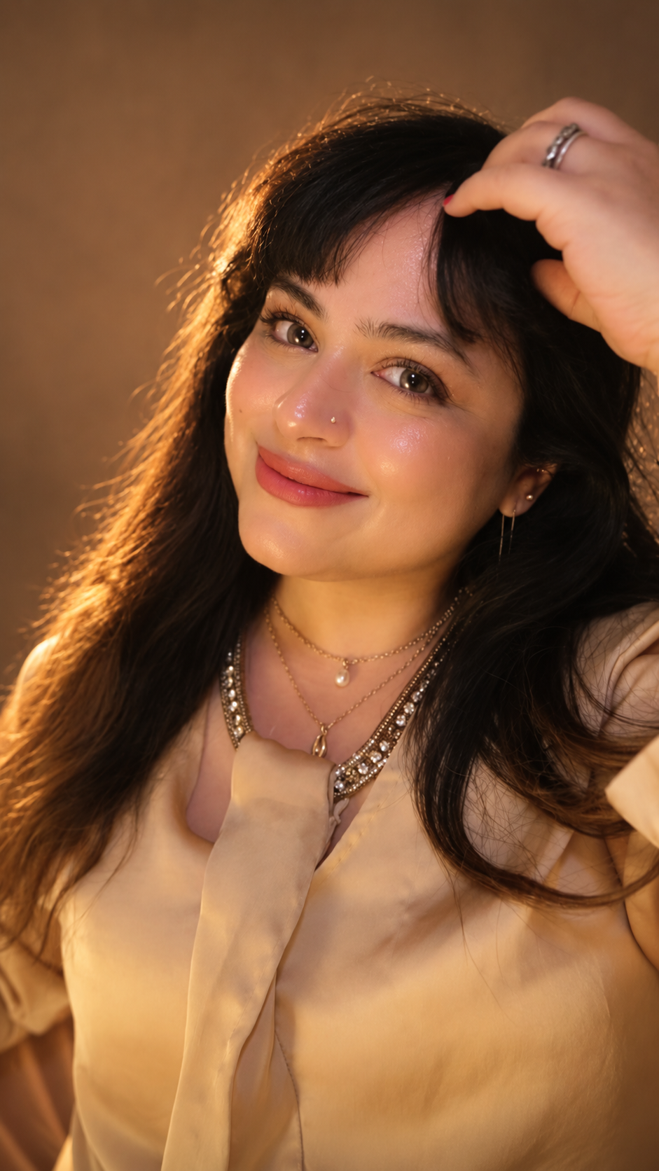 Gul-e Rana in warm editorial light